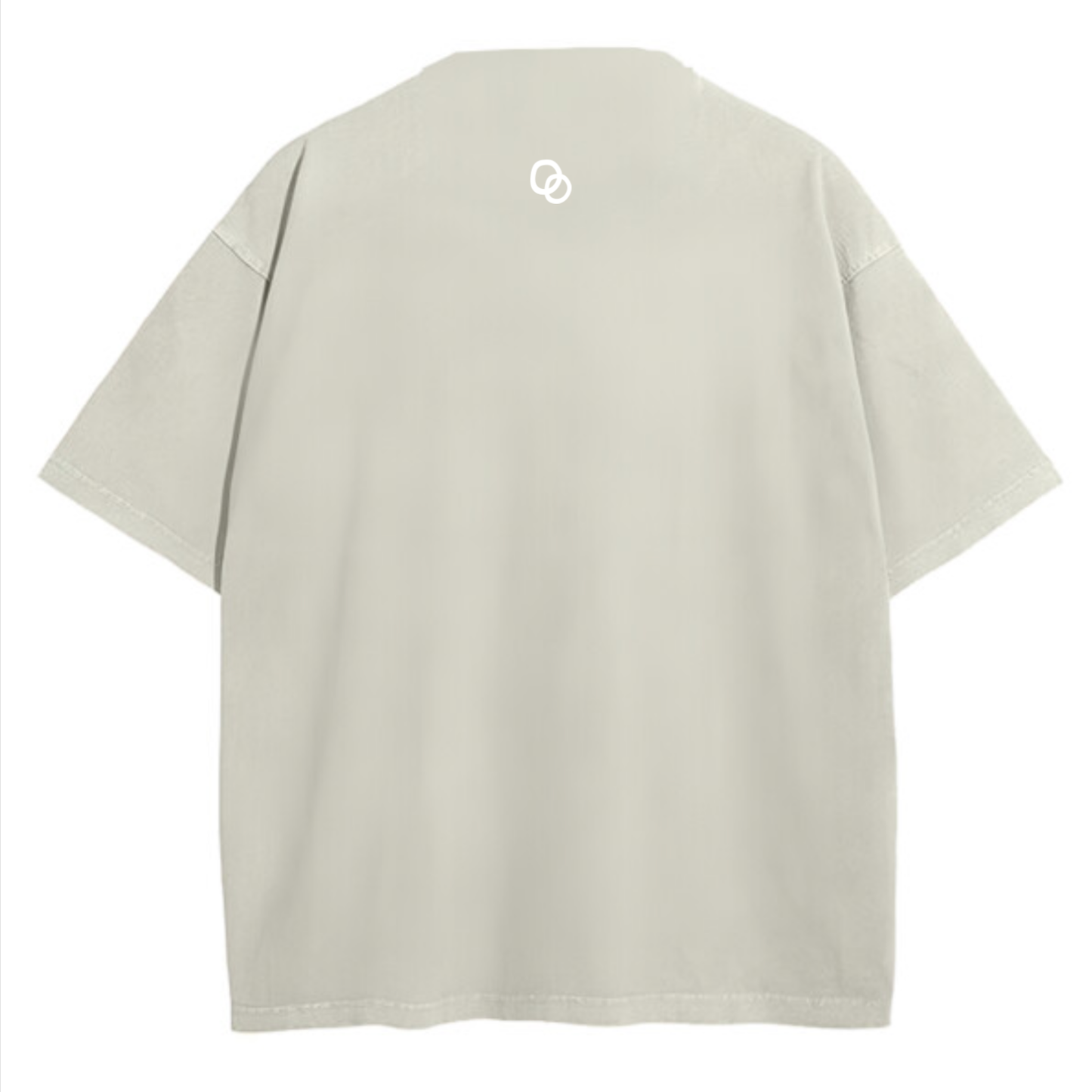 Custom Oversized Tee | Small Text Design