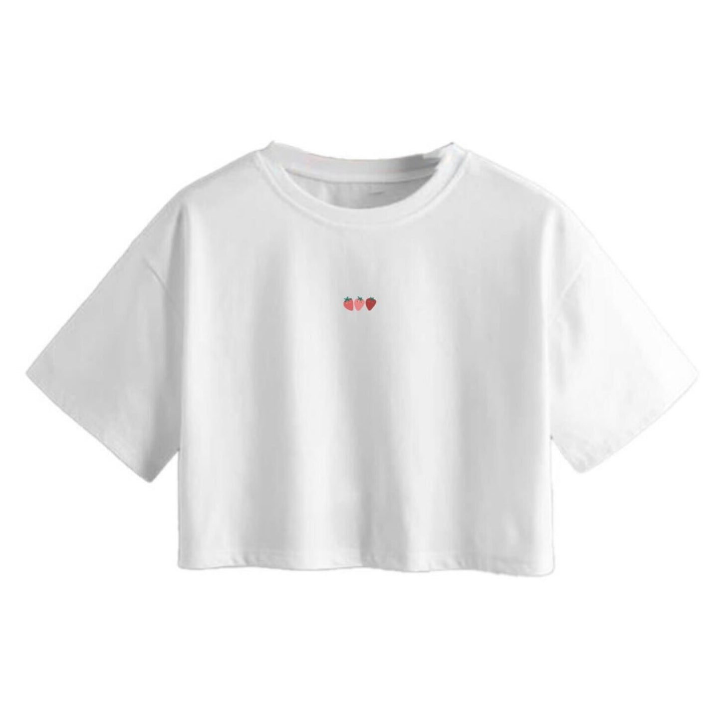 Crop Top | Strawberries