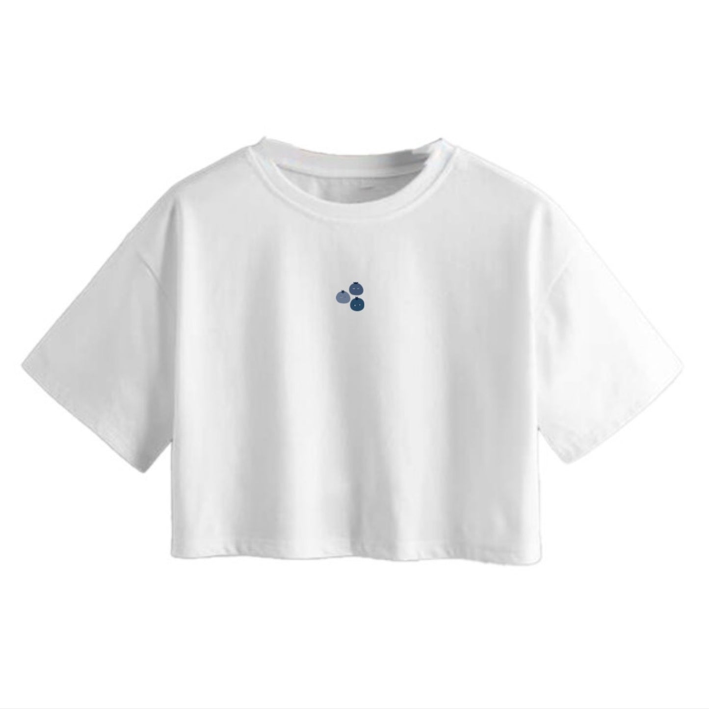 Crop Top | Blueberries